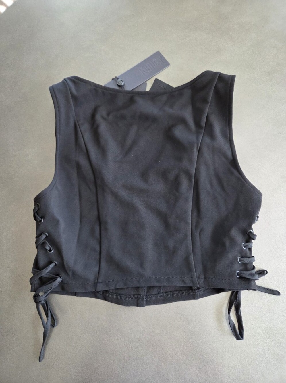 Killstar KIHILIST Black Nexara Waistcoat Size Small NWT Goth - Picture 6 of 10